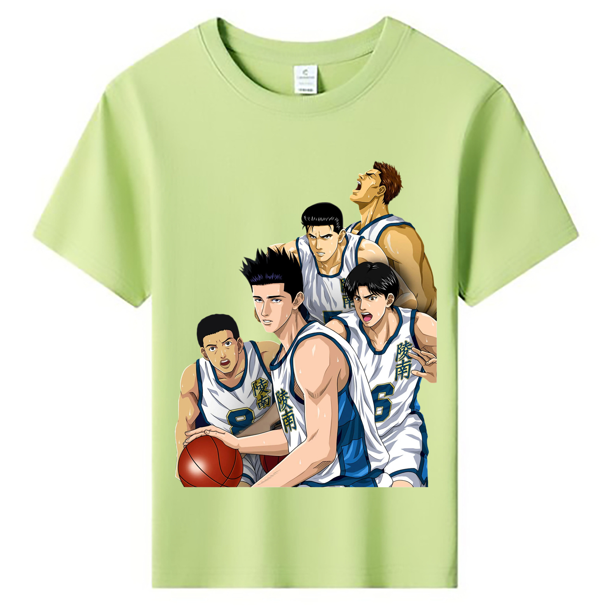 （画像用） SLAM DUNK／スラムダンク 綿100％キッズTシャツ（フロントプリント）